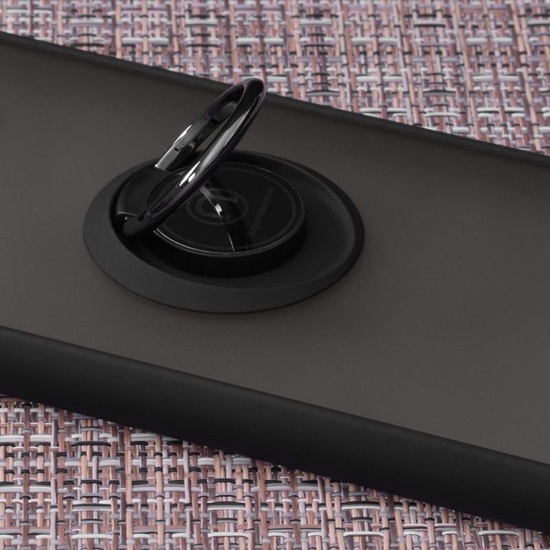 Laptop, Telefoane si Tablete - Telefoane mobile si accesorii - Accesorii Telefoane - Huse telefoane - Husa pentru Samsung Galaxy A12/A12 Nacho, Metal, Black - Infinity.ro