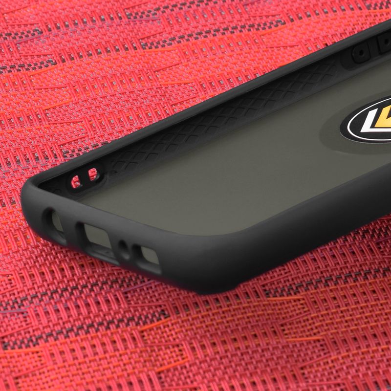 Laptop, Telefoane si Tablete - Telefoane mobile si accesorii - Accesorii Telefoane - Huse telefoane - Husa pentru Samsung Galaxy A12/A12 Nacho, Metal, Black - Infinity.ro