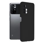 Laptop, Telefoane si Tablete - Telefoane mobile si accesorii - Accesorii Telefoane - Huse telefoane - Husa pentru Xiaomi Poco M4 Pro 5G, Silicon, Black - Infinity.ro