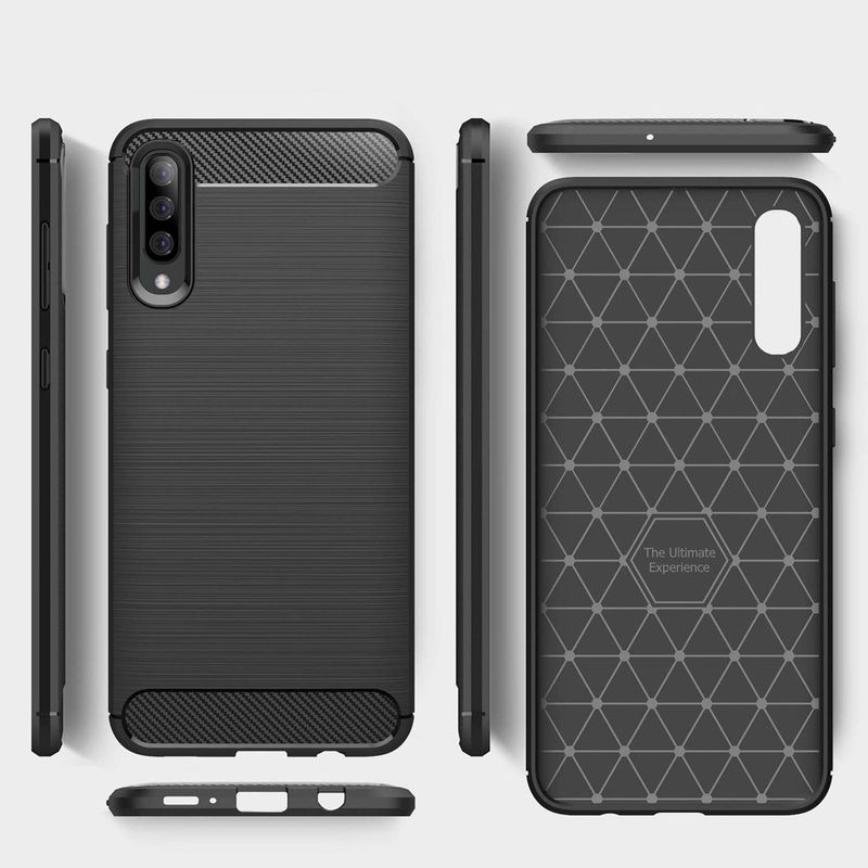 Laptop, Telefoane si Tablete - Telefoane mobile si accesorii - Accesorii Telefoane - Huse telefoane - Husa pentru Samsung Galaxy A70/A70s, Poliuretan, Black - Infinity.ro