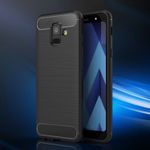 Laptop, Telefoane si Tablete - Telefoane mobile si accesorii - Accesorii Telefoane - Huse telefoane - Husa pentru Samsung Galaxy A6 2018, Poliuretan, Black - Infinity.ro