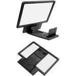Laptop, Telefoane si Tablete - Telefoane mobile si accesorii - Accesorii Telefoane - Alte accesorii telefoane - Set 2x Lupa Telefon MRG MF1, 8 inch, Pliabil, Efect 3D, Negru - Infinity.ro