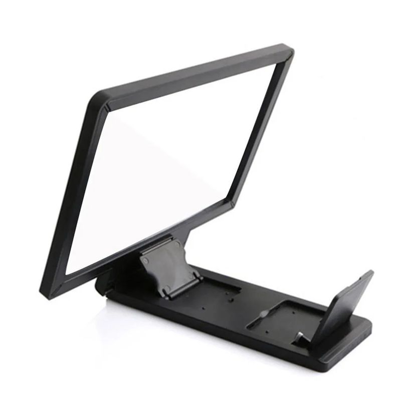 Laptop, Telefoane si Tablete - Telefoane mobile si accesorii - Accesorii Telefoane - Alte accesorii telefoane - Set 2x Lupa Telefon MRG MF1, 8 inch, Pliabil, Efect 3D, Negru - Infinity.ro