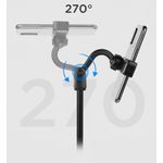 Laptop, Telefoane si Tablete - Telefoane mobile si accesorii - Accesorii Telefoane - Suport si docking telefoane - Suport telefon MRG ML7, Tip stand microfon, Negru - Infinity.ro