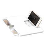 Laptop, Telefoane si Tablete - Telefoane mobile si accesorii - Accesorii Telefoane - Alte accesorii telefoane - Lupa Telefon MRG M-598, 8 inch, Pliabil, Alb - Infinity.ro