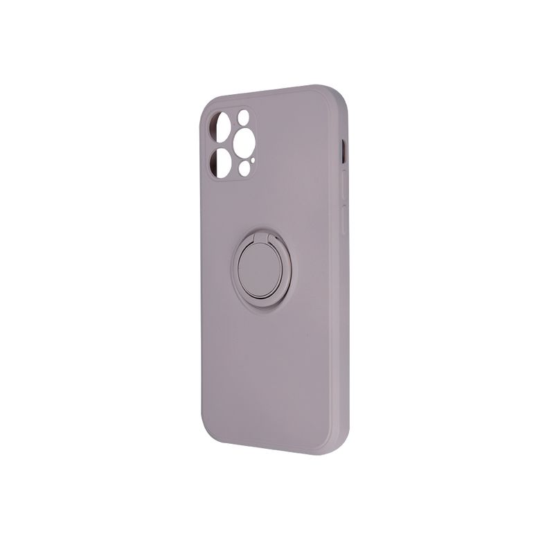 Laptop, Telefoane si Tablete - Telefoane mobile si accesorii - Accesorii Telefoane - Huse telefoane - Husa bumper cu suport de tip ring pentru Xiaomi Redmi 10, culoare gri, asigura protectie - Infinity.ro