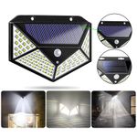 Casa si Gradina - Corpuri si surse de iluminat - Iluminat exterior - Lampi solare - Panou Led Solar MRG A-CL100, 100 LED-uri SMD, Senzor miscare, Incarcare solara - Infinity.ro