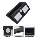 Casa si Gradina - Corpuri si surse de iluminat - Iluminat exterior - Lampi solare - Lampa cu LED Dubla MRG P-251, Panou Solar, Senzor miscare, 40 x LED - Infinity.ro