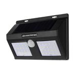 Casa si Gradina - Corpuri si surse de iluminat - Iluminat exterior - Lampi solare - Lampa cu LED Dubla MRG P-251, Panou Solar, Senzor miscare, 40 x LED - Infinity.ro