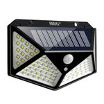 Casa si Gradina - Corpuri si surse de iluminat - Iluminat exterior - Lampi solare - Panou Led Solar MRG A-CL100, 100 LED-uri SMD, Senzor miscare, Incarcare solara - Infinity.ro