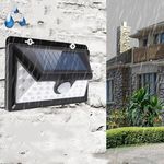 Casa si Gradina - Corpuri si surse de iluminat - Iluminat exterior - Lampi solare - Panou Led Solar MRG A-1828B, Incarcare solara, 32 x LED, Senzor miscare - Infinity.ro