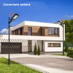 Casa si Gradina - Corpuri si surse de iluminat - Iluminat exterior - Lampi solare - Lampa solara stradala MRG M-6037, Panou solar, 100 LED Cob, Negru - Infinity.ro