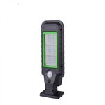 Casa si Gradina - Corpuri si surse de iluminat - Iluminat exterior - Lampi solare - Lampa solara stradala MRG A-HS-8011A, Panou solar, 60 LED, Negru - Infinity.ro