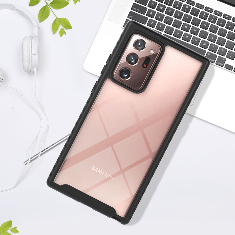 Laptop, Telefoane si Tablete - Telefoane mobile si accesorii - Accesorii Telefoane - Huse telefoane - Husa de protectie rezistenta la socuri, pentru Samsung Galaxy Note 20 Ultra, Negru - Infinity.ro