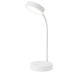 Casa si Gradina - Corpuri si surse de iluminat - Veioze si lampi - Lampi de veghe - Lampa LED Flexibila de Birou MRG M1631, Reincarcabila, Touch , Alba - Infinity.ro