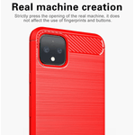 Laptop, Telefoane si Tablete - Telefoane mobile si accesorii - Accesorii Telefoane - Huse telefoane - Husa de protectie pentru Google Pixel 4 XL, Rosu - Infinity.ro