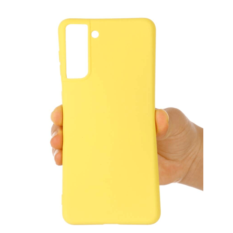 Laptop, Telefoane si Tablete - Telefoane mobile si accesorii - Accesorii Telefoane - Huse telefoane - Husa de protectie rezistenta la socuri, pentru Samsung Galaxy S22 5G, Galben - Infinity.ro