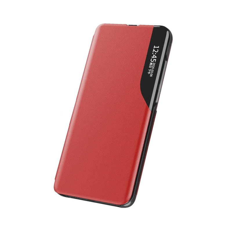 Laptop, Telefoane si Tablete - Telefoane mobile si accesorii - Accesorii Telefoane - Huse telefoane - Husa flip cover, Huawei P30 Lite, Rosu - Infinity.ro