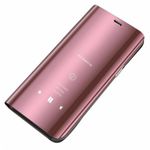 Laptop, Telefoane si Tablete - Telefoane mobile si accesorii - Accesorii Telefoane - Huse telefoane - Husa flip cover Clear View pentru Huawei P20 Lite - Protectie transparenta si stil rafinat in Rose Gold - Infinity.ro