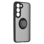 Laptop, Telefoane si Tablete - Telefoane mobile si accesorii - Accesorii Telefoane - Huse telefoane - Husa Negru-Transparenta cu inel magnetic pentru Samsung Galaxy S23 - Infinity.ro