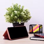 Laptop, Telefoane si Tablete - Telefoane mobile si accesorii - Accesorii Telefoane - Huse telefoane - Husa de protectie Clear View flip cover pentru Xiaomi Redmi Note 10 Lite - Rose Gold: stil si sigurant - Infinity.ro