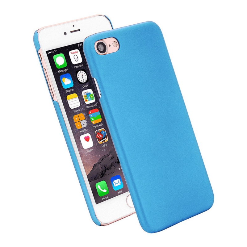 Laptop, Telefoane si Tablete - Telefoane mobile si accesorii - Accesorii Telefoane - Huse telefoane - Husa de protectie anti amprente, pentru iPhone 7, Albastru - Infinity.ro