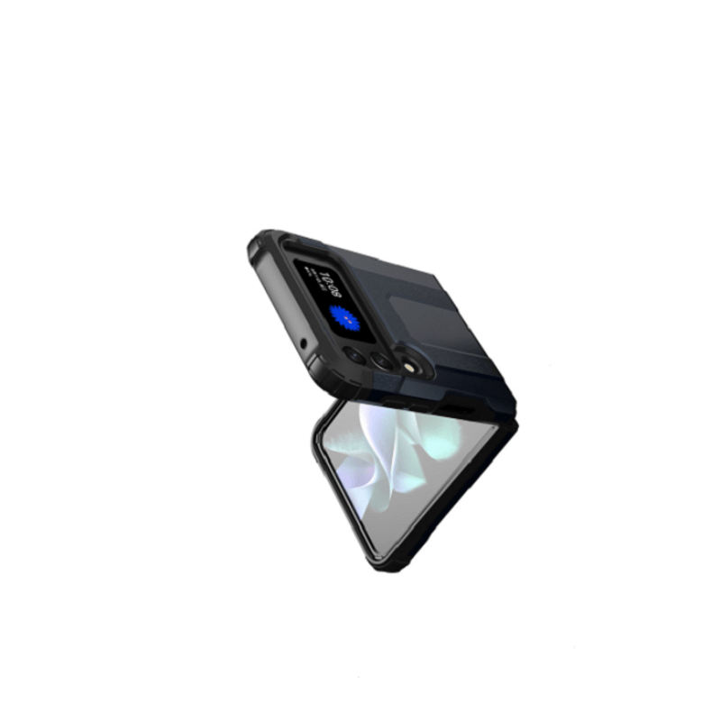 Laptop, Telefoane si Tablete - Telefoane mobile si accesorii - Accesorii Telefoane - Huse telefoane - Husa de protectie Hybrid Armor pentru Samsung Galaxy Z Flip 3 5G, Negru - Infinity.ro