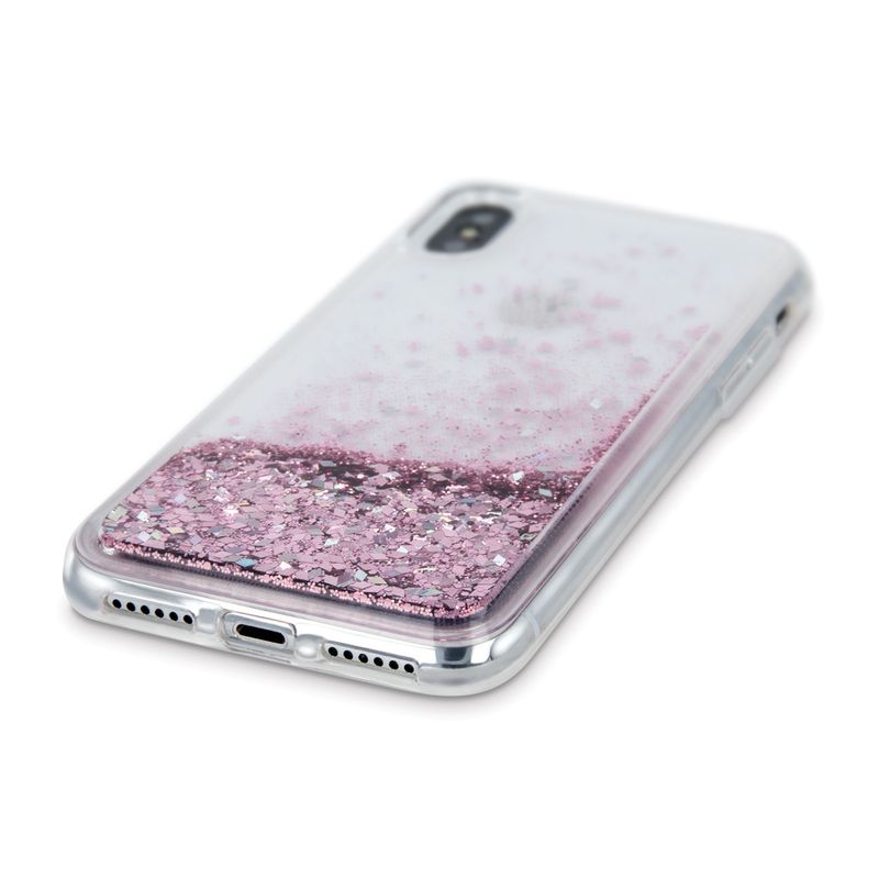 Laptop, Telefoane si Tablete - Telefoane mobile si accesorii - Accesorii Telefoane - Huse telefoane - Husa de protectie Liquid Sparkle pentru Iphone 13 Mini, bumper, Roz - Stralucire si siguranta pentru telefonul tau! - Infinity.ro