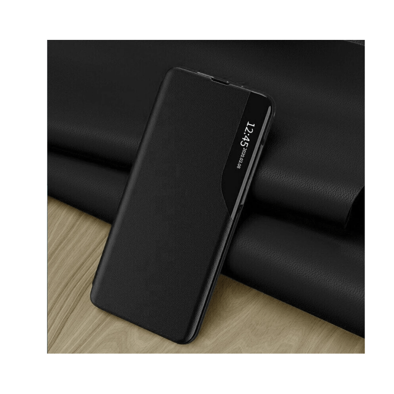 Laptop, Telefoane si Tablete - Telefoane mobile si accesorii - Accesorii Telefoane - Huse telefoane - Flip Cover Clear View pentru Samsung Galaxy S22 Plus/ S22+, culoare Negru - Infinity.ro