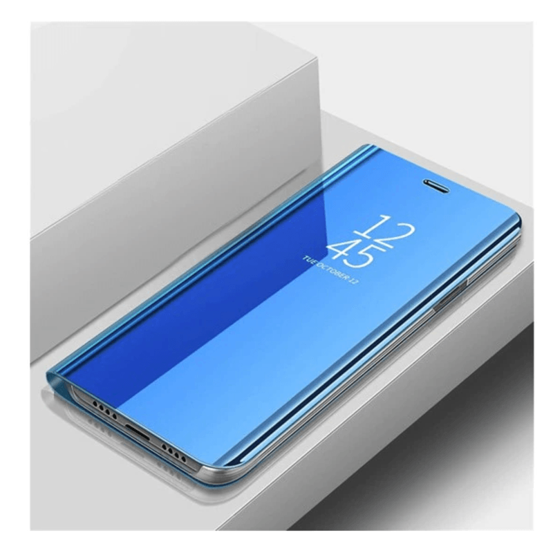 Laptop, Telefoane si Tablete - Telefoane mobile si accesorii - Accesorii Telefoane - Huse telefoane - Husa de protectie Clear View, pentru Samsung Galaxy S22, Albastru - Infinity.ro