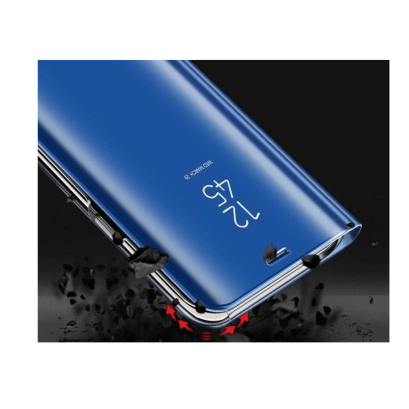 Laptop, Telefoane si Tablete - Telefoane mobile si accesorii - Accesorii Telefoane - Huse telefoane - Husa de protectie Clear View, pentru Samsung Galaxy S22, Albastru - Infinity.ro