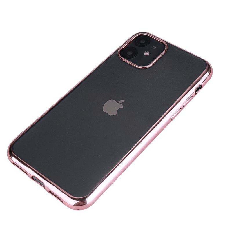 Laptop, Telefoane si Tablete - Telefoane mobile si accesorii - Accesorii Telefoane - Huse telefoane - Husa de protectie spate transparenta pentru iPhone 11 cu rama ro - Infinity.ro
