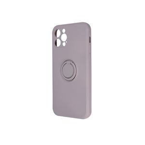 Husa bumper multifunctionala cu inel magnetic si suport tip stand pentru Xiaomi Redmi 9A/9AT/9i, culoare gri deschisa