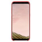 Laptop, Telefoane si Tablete - Telefoane mobile si accesorii - Accesorii Telefoane - Huse telefoane - Husa de silicon moale pentru protectia spate a Samsung Galaxy S8, design bumper ultrasubtire, culoare rosie - Infinity.ro