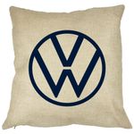 Casa si Gradina - Textile si covoare - Perne si pilote - Perne decorative - Perna Decorativa Patrata Volkswagen, 40x40 cm, Husa Detasabila, Burduf - Infinity.ro