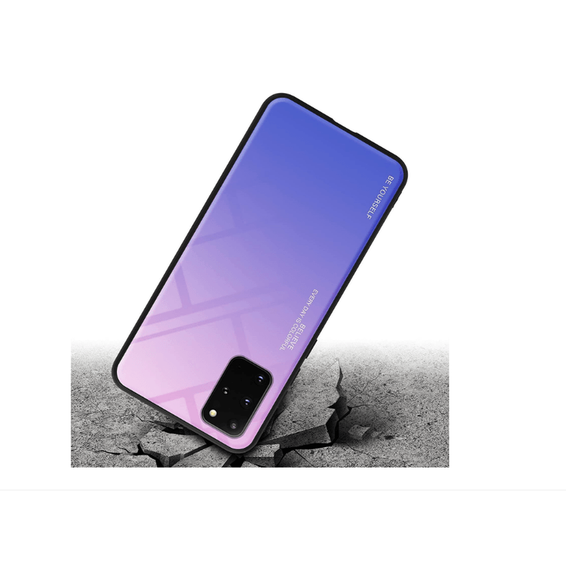 Laptop, Telefoane si Tablete - Telefoane mobile si accesorii - Accesorii Telefoane - Huse telefoane - Husa Protectie completa pentru Samsung Galaxy S20+, S20 Plus - Husa de protectie cu efect gradient, culoare roz - Infinity.ro