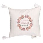 Casa si Gradina - Textile si covoare - Perne si pilote - Perne decorative - Perna Decorativa cu Franjuri pentru Bunica 7, 45x45 cm, Cu fermoar - Infinity.ro