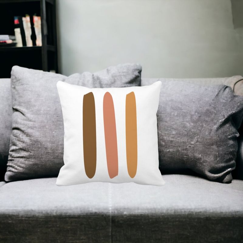 Casa si Gradina - Textile si covoare - Perne si pilote - Perne decorative - Perna Decorativa Abstracta 1,40x40 cm, Alb mat, Husa Detasabila, Burduf - Infinity.ro