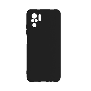 Husa flexibila neagra pentru Xiaomi Redmi Note 10 cu protectie pentru camera