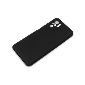 Husa flexibila neagra pentru Xiaomi Redmi Note 10 cu protectie pentru camera