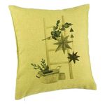 Casa si Gradina - Textile si covoare - Perne si pilote - Perne decorative - Perna Decorativa cu tematica de Craciun, 12, 40x40 cm, Verde, Husa Detasabila, Burduf - Infinity.ro