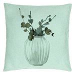 Casa si Gradina - Textile si covoare - Perne si pilote - Perne decorative - Perna Decorativa cu tematica de Craciun, 11, 40x40 cm, Verde Menta, Husa Detasabila, Burduf - Infinity.ro