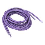 Fashion, accesorii si bijuterii - Femei - Incaltaminte femei - Accesorii incaltaminte - Sireturi rotunde reflectorizante Crisalida, lungime 130 cm, Violet - Infinity.ro