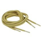 Fashion, accesorii si bijuterii - Femei - Incaltaminte femei - Accesorii incaltaminte - Sireturi rotunde reflectorizante Crisalida, lungime 130 cm, Galben mustar - Infinity.ro