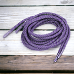 Fashion, accesorii si bijuterii - Femei - Incaltaminte femei - Accesorii incaltaminte - Sireturi rotunde reflectorizante Crisalida, lungime 130 cm, Violet - Infinity.ro