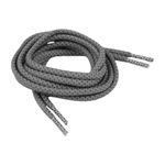 Fashion, accesorii si bijuterii - Femei - Incaltaminte femei - Accesorii incaltaminte - Sireturi rotunde reflectorizante Crisalida, lungime 130 cm, Gri hematit - Infinity.ro