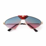 Fashion, accesorii si bijuterii - Barbati - Accesorii barbati - Ochelari de soare barbati - Ochelari de soare Mbrands, aviator Auriu/Albastru - Infinity.ro