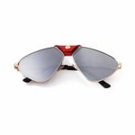 Fashion, accesorii si bijuterii - Barbati - Accesorii barbati - Ochelari de soare barbati - Ochelari de soare Mbrands, aviator Auriu/Negru - Infinity.ro