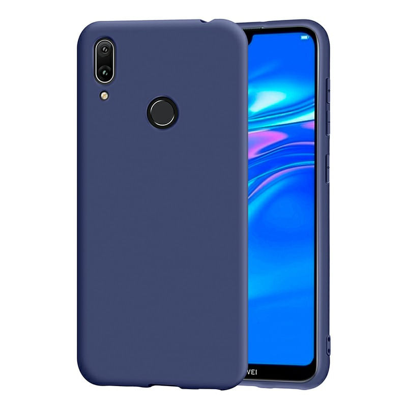 Laptop, Telefoane si Tablete - Telefoane mobile si accesorii - Accesorii Telefoane - Huse telefoane - Husa de protectie rezistenta la socuri, pentru Huawei Y7 2019, Bleumarin - Infinity.ro