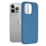Laptop, Telefoane si Tablete - Telefoane mobile si accesorii - Accesorii Telefoane - Huse telefoane - Husa de silicon Albastru denim pentru iPhone 13 - Protectie maxima intr-un design elegant - Infinity.ro